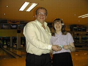 Helen Bailey wins the first spot prize